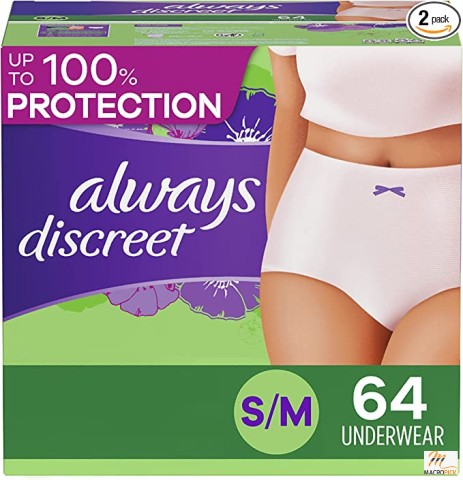 Extra Large Sized Incontinence & Postpartum Adult Diaper for Women with Maximum Leak & Odor Protection