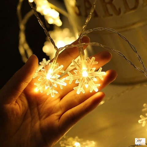 19.6 ft 40 LED Fairy Lights Battery Operated Waterproof for Xmas Decorations