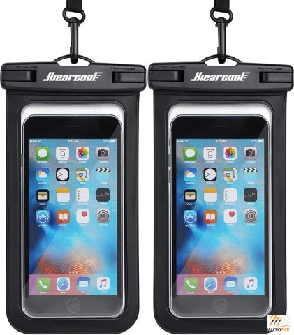 Pack of 2 Standard Sized Waterproof Case for iPhone & Android Devices | Protect Your Phone & Enjoy Vacations