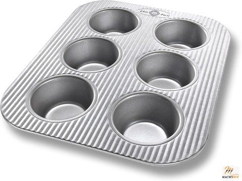 Non-Stick Round Shaped Bakeware Muffin Pan with 12 well | Multiple Styles Available