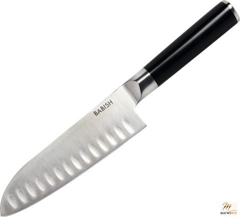 High Carbon Stainless Steel Cutlery Santoku Knife