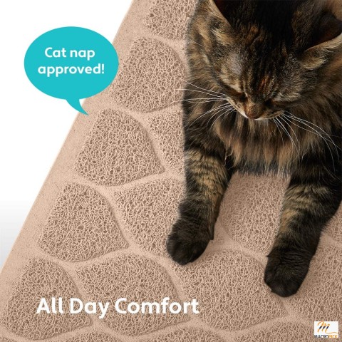 Multi-Colors Large Size Cat Mat Durable Easy Clean Soft and Slip Resistant 24x17