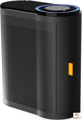 Large Room Air Purifier - HEPA Filter, Auto Function, Air Quality Sensors - Ideal for Home, Bedroom - Black, Coverage up to 1095 Sq Ft