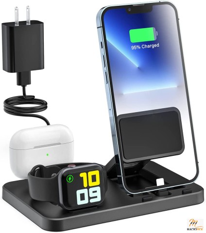 Travel Friendly Charging Dock Station for Almost All Apple Devices | Multiple Colors Available