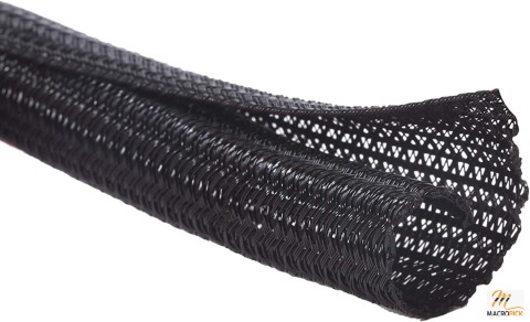 Black-Colored Split Cable Sleeve Made of High-Quality Polyethylene for Almost All Kinds of Cables | Multiple Sizes Available