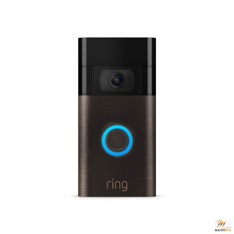 Ring Video Doorbell – 1080p HD Video, Improved Motion Detection, Easy Installation