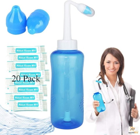 Simple To Use And Extremely Effective Nasal Irrigation Nose Wash Cleaner 300ml