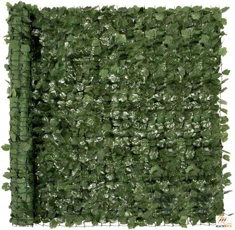 96x72-inch Artificial Faux Ivy Hedge Leaf and Vine Privacy Fence Wall