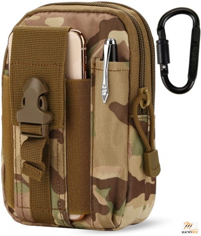 Water Proof Tactical waist bag - with Smooth Zippers and Durable Buckle