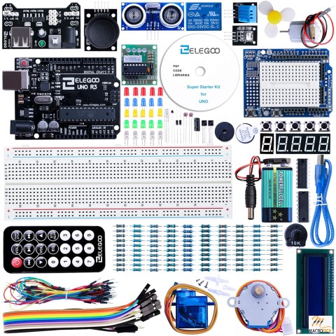 UNO Project Super Starter Kit with Tutorial: Compatible with Arduino IDE and UNO R3