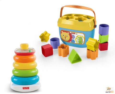 Rock-a-Stack and Baby's First Blocks Bundle