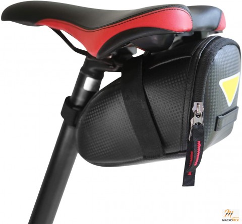 Hight Quality Water Resistant Bicycle Bag Straps Under Bicycle Seat with Large Storage Capacity & Easy Installation