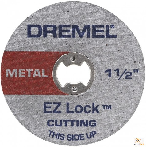 5 pieces 11/2-Inch EZ-Lock Cutting Disc for metal cutting Medium Size