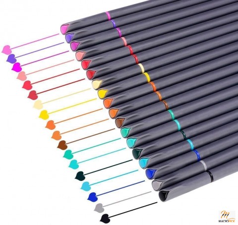 Smooth Writing Journal Planner Colored Pens for Art & Office Supplies