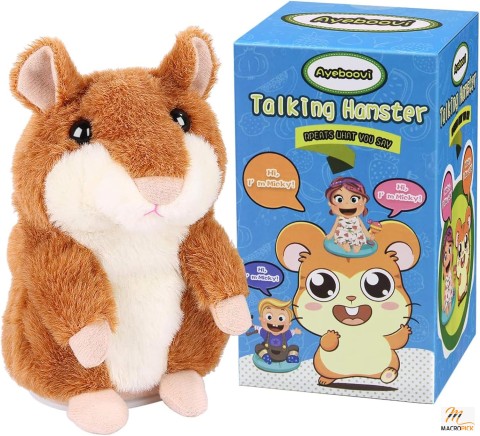 Talking Hamster Toy For Kids - Talking Hamster Repeats What You Say - Fun Gift Toys For Kids
