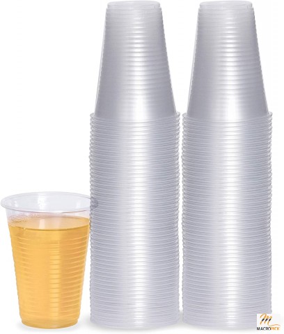 Disposable Plastic Drinking Cups Capacity | 7 oz