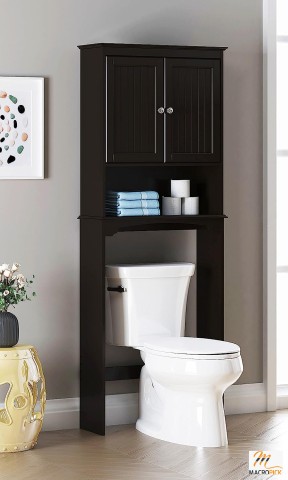 Over The Toilet Storage Cabinet - Bathroom Storage Organizer Cabinet