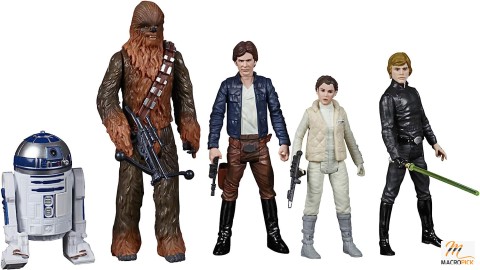 The Saga Toys Rebel Alliance Figure Set - 3.75-Inch-Scale Collectible Action Figure 5-Pack