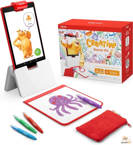 Creative Starter Kit for Fire Tablet - 3 Educational Learning Games - Ages 5-10 - Transform Your Tablet Into A Creative Tool