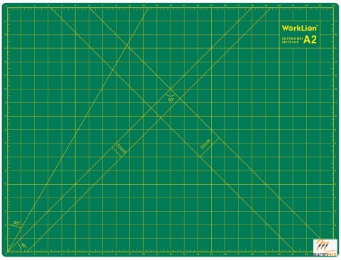 18'' x 24'' Large Self-Healing Cutting Mat: Double-Sided Gridded Board for Craft, Fabric, Quilting, Sewing, Scrapbooking