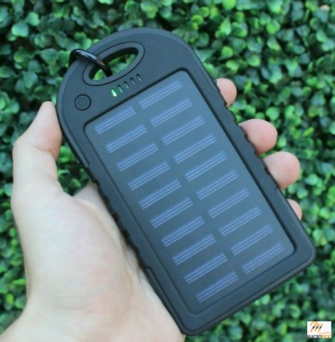 Solar Portable Charging Bank for iPhones,Androids,and Tablets