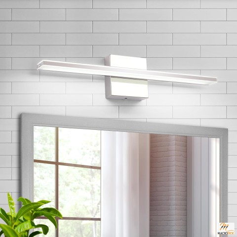 12 W LED Bathroom Vanity Light Fixture - 600K Non-Dimmable White Light - Easy & Simple To Install