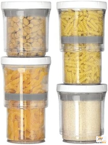 Adjustable Food Storage Container 4 Pcs