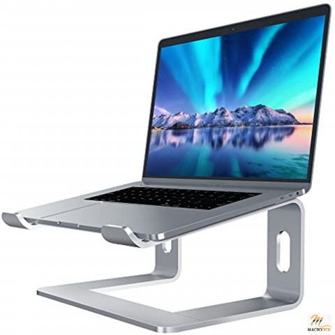 Aluminum Laptop Stand, Ergonomic Laptops Elevator for Desk, Metal Holder Compatible with 10 to 15.6 Inches Notebook Computer Color | Multiple