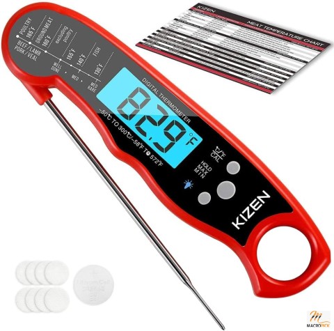 Digital Meat Thermometers for Cooking - Instant Read Food Thermometer