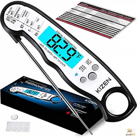 Digital Meat Thermometers for Cooking - Instant Read Food Thermometer