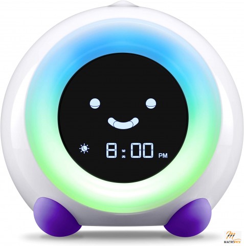 Mella Ready to Rise Children's Trainer, Alarm Clock, Night Light and Sleep Sounds Machine