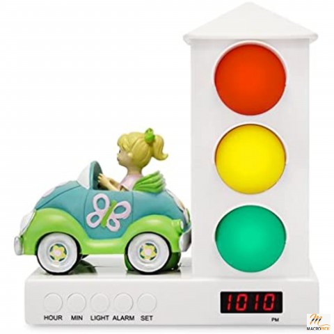 Multi-Colored Alarm Clock for Kids Sleep Enhancing | Batteries Not Included