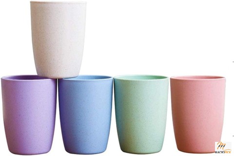 Set Of 5 Drinking Cup for Adult - Unbreakable & Reusable Cups