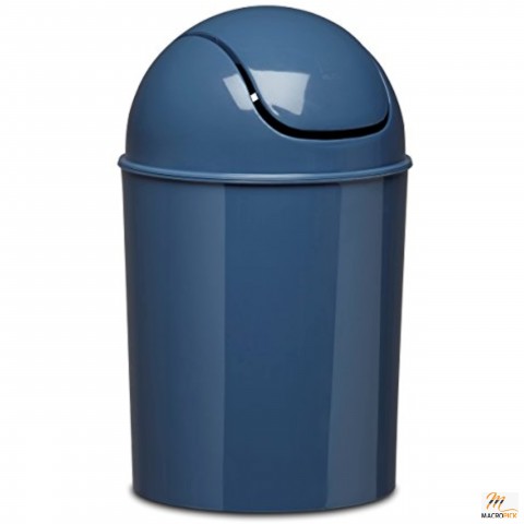 Cylindrical Mini Waste Can with Removable Swing Lid | Available in Multiple Colors