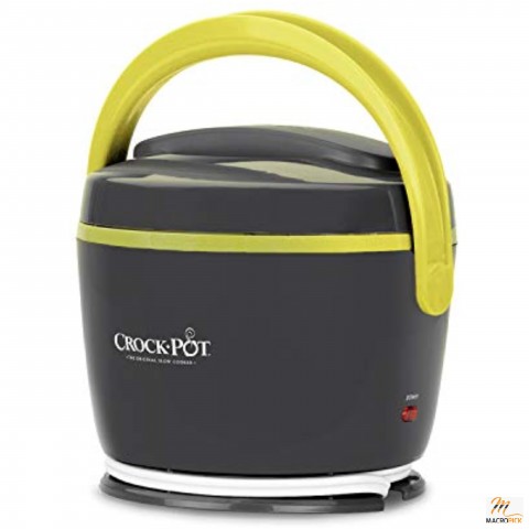 Round Shaped & Handled Electric Food Warmer Portable & Dishwasher Washable with Standard Storage Capacity