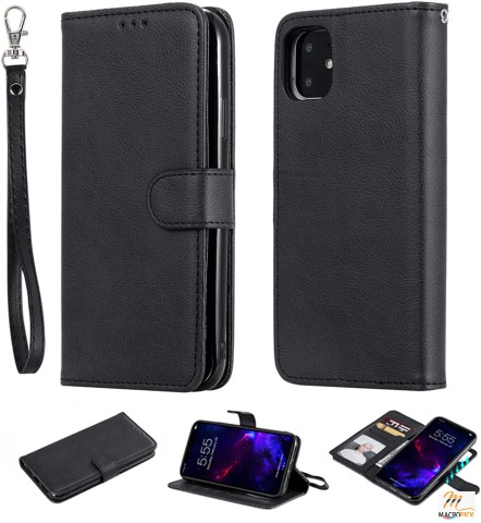 Wallet Case for iPhone 11, Detachable 2 in 1 Wallet Case with Card Holder