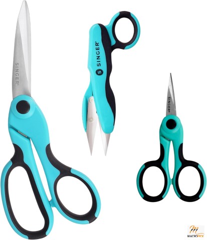 Set of 3 Professional Sewing Scissors