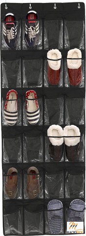 Portable Hanging Shoe Organizer Made-up of Premium Quality Fabric