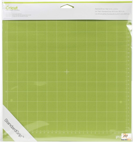 Cricut Standard Grip Machine Mats 12in x 12in - Reusable Cutting Mats for Crafts -  (2 Count)