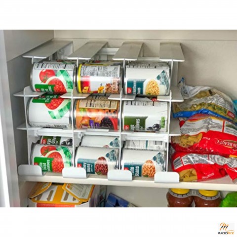 organize your food storage with FIFO Can Tracker a First In First Out model