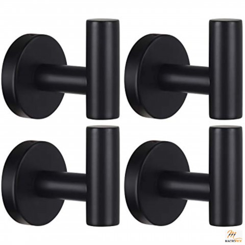 Packs of 4  Heavy Duty Door Hanger Wall Hook for Bathroom Bedroom Kitchen Hotel Pool