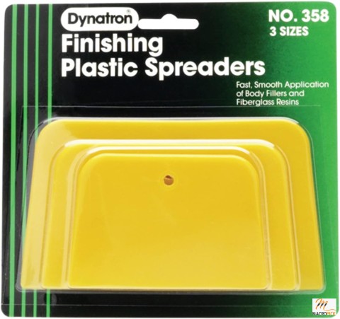 3 Pack  Flexible Plastic Spreaders -