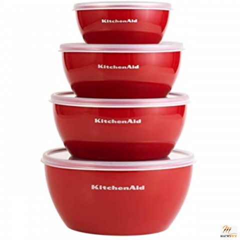 Set of 4 Classic Prep Bowls with Lids