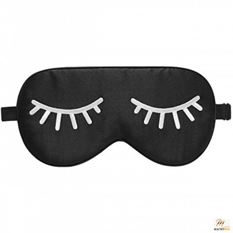 Sleeping Mask - Adjustable Super-Smooth Soft Eye Mask for Sleeping