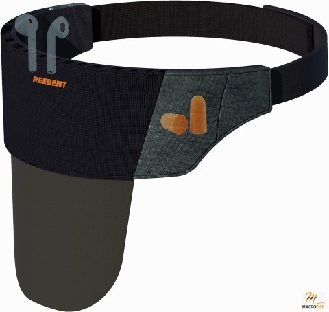 Sleeping Mask with Veil - Eye Mask With 2 Storage Bags for Ear plugs and  Bluetooth Headsets