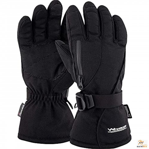 Rugged Waterproof Winter Gloves - Touchscreen Compatible  For Men And Women