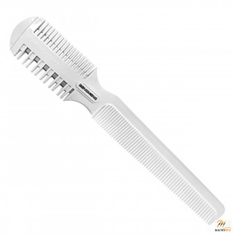 Hair Cutter Comb,Shaper Hair Razor With Comb,Split Ends Hair Trimmer Styler,Double Edge Razor Blades