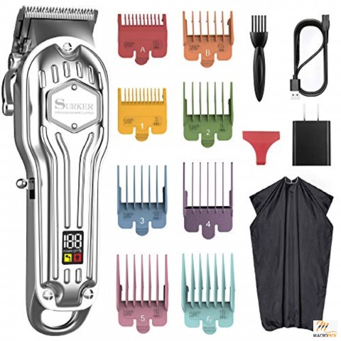 Mens Hair Clippers Cord Cordless Hair Trimmer Professional Haircut Kit