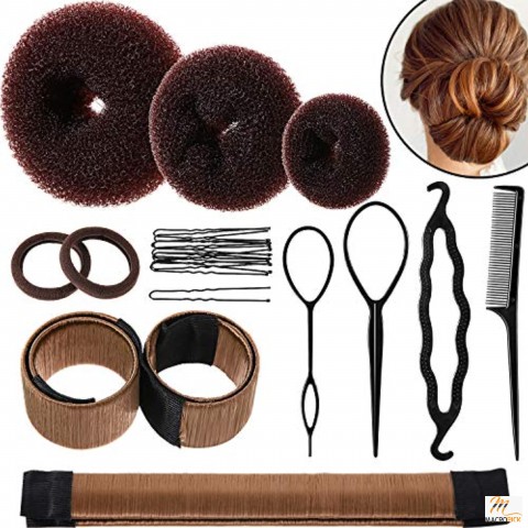 Hair Bun Shaper Set, Hair Bun Maker Kit