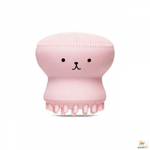 My Beauty Tool Jellyfish Silicon Brush, All in One Deep Pore Cleansing Sponge & Brush